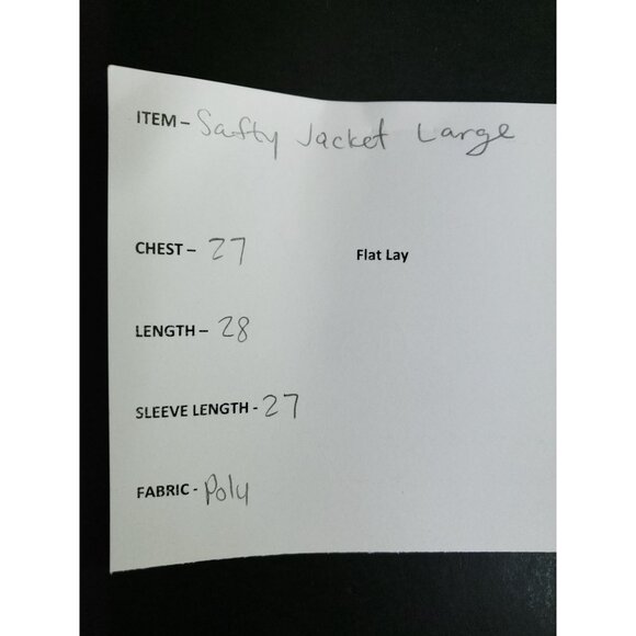 Radians Mens Size Large Radwear High Visibility Safety Jacket Hooded - Picture 9 of 10